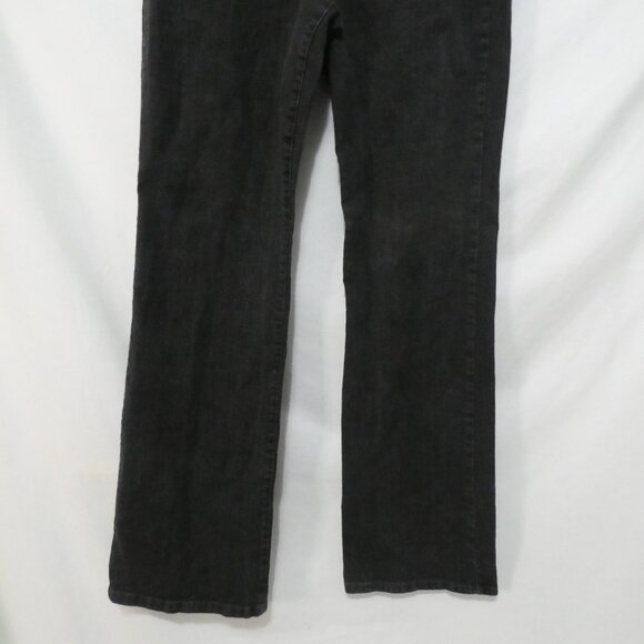 STYLE & CO JEANS - Tummy Control | size 8 | Classic Black Straight Leg Jeans - Picture 7 of 16